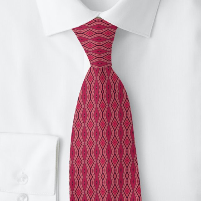 Classy Diamond Business Rosa NeckTie Slips (Skapare uppladdad)