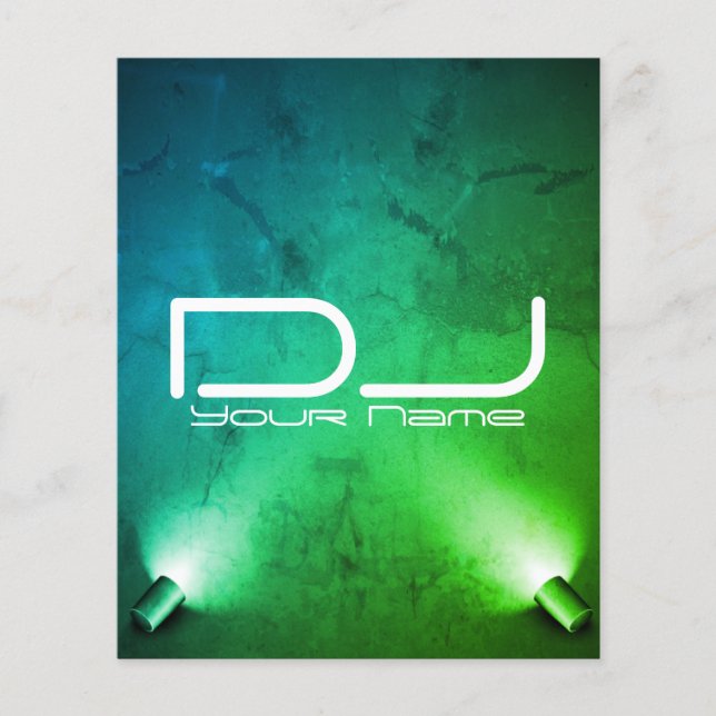 Classy DJ Party Flyer (Framsidan)
