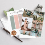 Classy Dusty Ro Greenery Bröllop coloPaper Lakan<br><div class="desc">Classy Dusty Ro Greenery Bröllop färg Palette Card 2024</div>