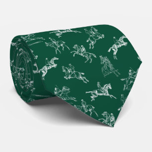 Classy Elegant Equestrian Grönt White Horse Riding Slips