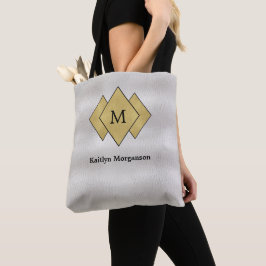 Classy Elegant Faux White Leather Tygkasse