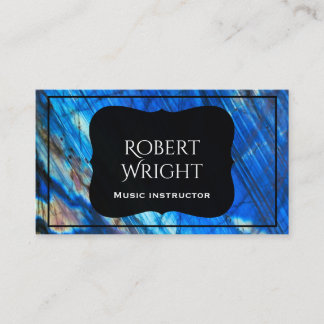 Classy Elegant Labradorite Visitkort