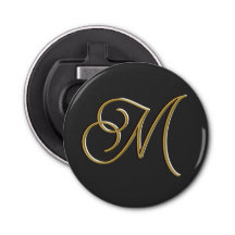 Classy Elegant Luxury Black Guld Minimal Monogram