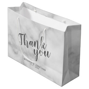 Classy Elegant Marble Wedding Favor