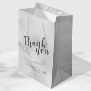 Classy Elegant Marble Wedding Favor