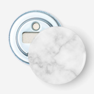 Classy Elegant White Marble Mönster Flasköppnare