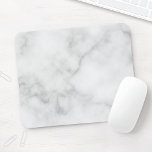 Classy Elegant White Marble Mönster Musmatta<br><div class="desc">Lägg till en liten bit stil till ditt skrivbord med den här Eleganten Classy White Marble Mönster Mousepad.</div>