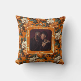 Classy Family 5Th Anniversary Throw Pillow For Mom Kudde