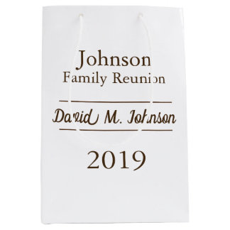 Classy Family Reunion Namn Bags