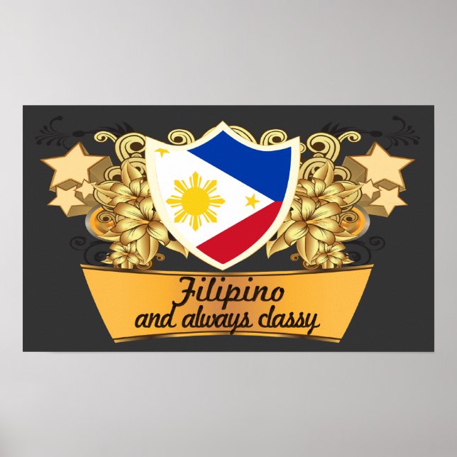 Classy Filipino Poster (Framsidan)
