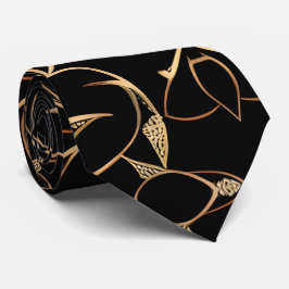 Classy Formal Black Boho Tie Snyggt Neck Tie Slips