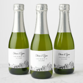 Classy Fort Worth Wedding Favor Anpassningsbar Min