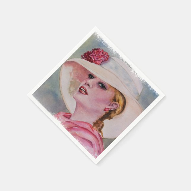 CLASSY GARDEN PARTY PAPPRA NAPKINER PAPPERSSERVETT (Hörn)