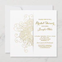 Classy Gold Foil See Mandala Minimalist