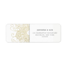 Classy Gold Foil See Mandala Minimalist