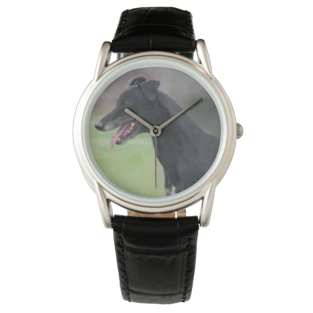 Classy Greyhound Watch by Hevener Armbandsur (Framsida)