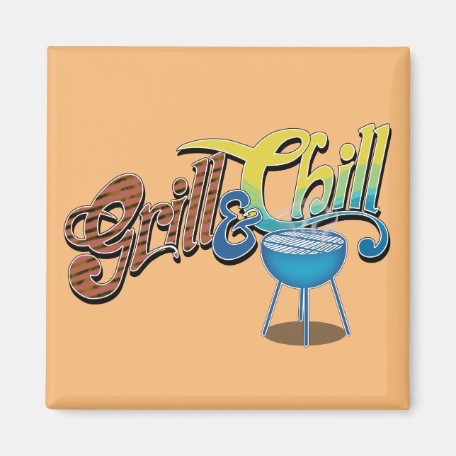 Classy Grillin' Magnet (Framsidan)