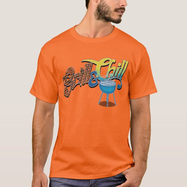 Classy Grillin' T Shirt (Framsida)