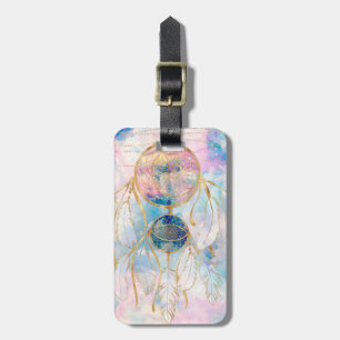 Classy Guld dreamcatcher Rainbow Clouds Himlar des Bagagebricka