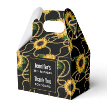 Classy Gult Solblommor Snyggt Mönster Tack