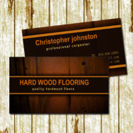 Classy Hardwood Flooring Golv Faux Wood Visitkort