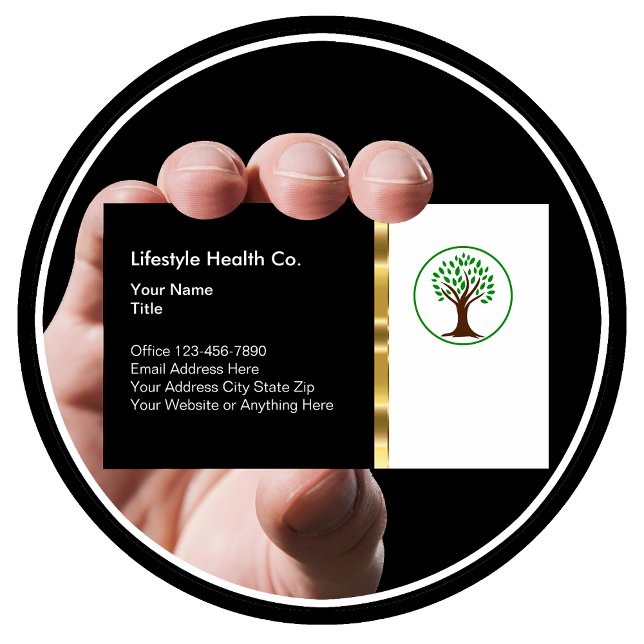Classy Healthcare Professionell Business Visitkort (Skapare uppladdad)