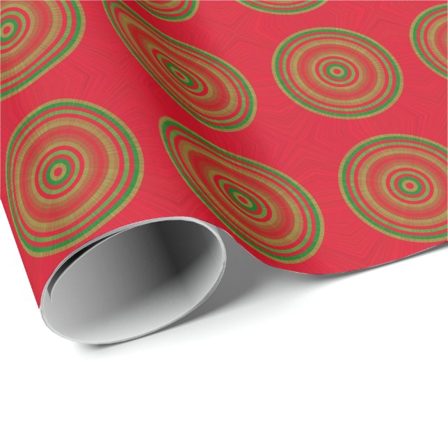 Classy Helgdag Dots Mönster Presentpapper (Rullad Hörn)