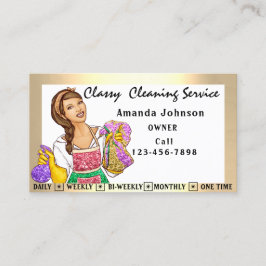 Classy House Office Städning tjänster i stödrad ra Visitkort