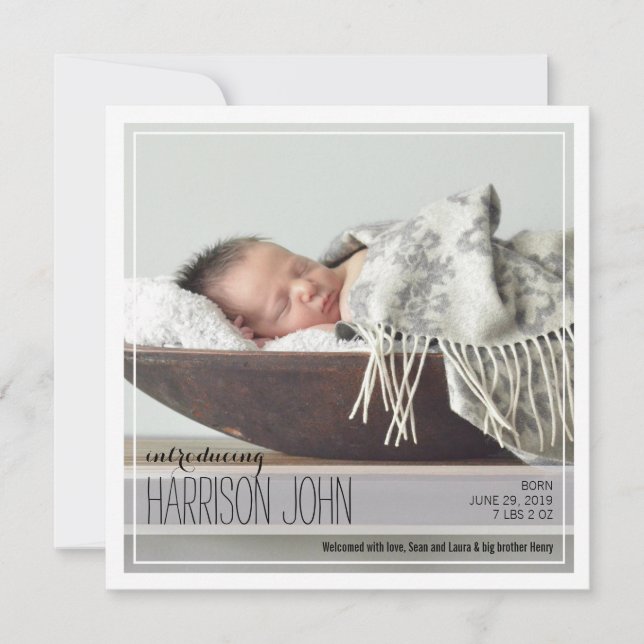 Classy Intro | Meddelande från Blue Dots Baby (Framsida)