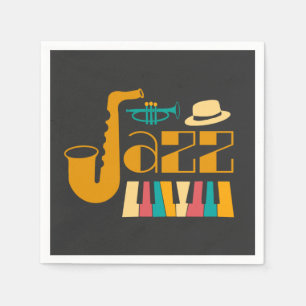 Classy Jazz Soul Pappersservett