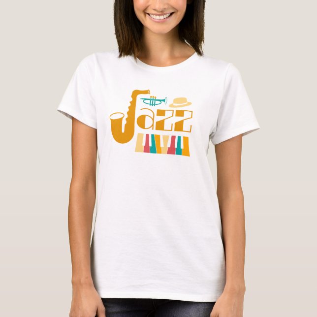 Classy Jazz Soul T Shirt (Framsida)