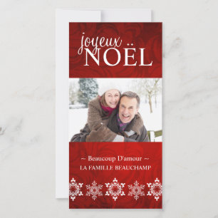 Classy-julfotokort Julkort