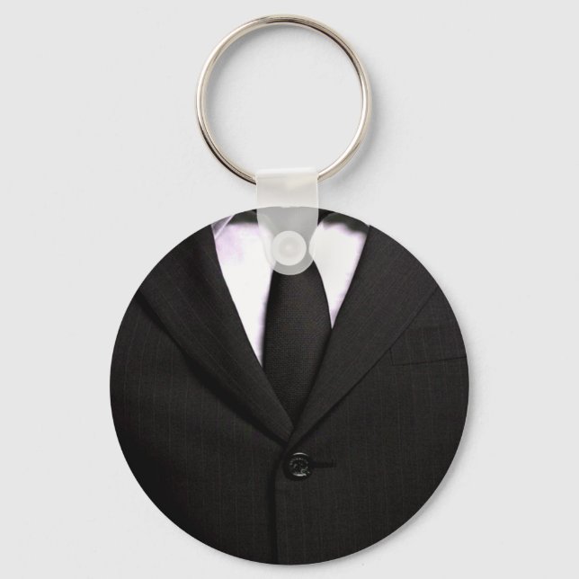 Classy Kostym och Black Tie Nyckelring (Framsida)