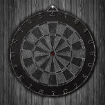 Classy Leather Print Piltavla<br><div class="desc">Black and gray leather textured dart board.</div>
