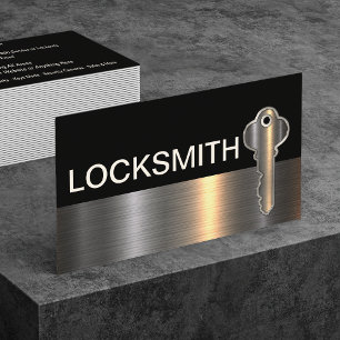 Classy Locksmith Security Affärskort Nya Visitkort