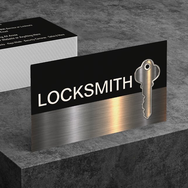 Classy Locksmith Security Affärskort Nya Visitkort (Skapare uppladdad)