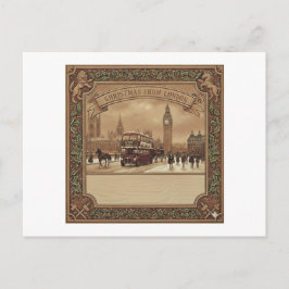 Classy London PostCards BigBen Vykort