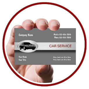 Classy Luxury Car Service Taxi Visitkort