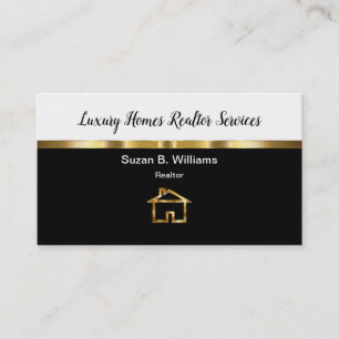 Classy Luxury Homes Realtor Visitkort