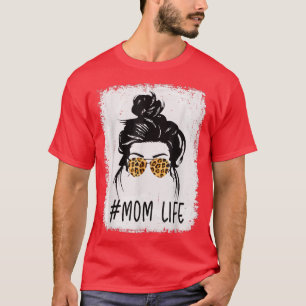 Classy Mamma Life with Leopard Mönster Shades Cool T Shirt