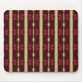 Classy Maroon and Beige Mouse pad Musmatta