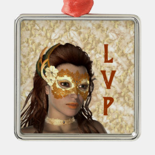 Classy Mask Dam Ornament