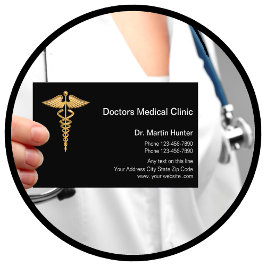 Classy Medical Doktor Clinic Visitkort