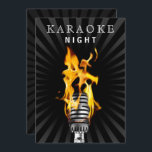 Classy Mic 30års födelsedag Karaoke Night Party Inbjudningar<br><div class="desc">Inbjudan till Classy Mic Red Curtains 30års födelsedag Karaoke Nattparti</div>