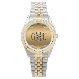 Classy Monogram Armbandsur