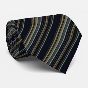 Classy Navy och Guld Rand Slips