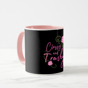 Classy och Trashy Rosa ros Mugg