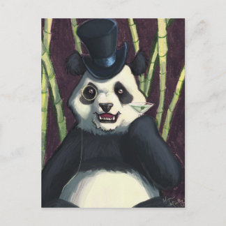 Classy Panda Vykort