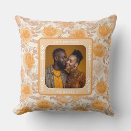 Classy Parents 2ND Anniversary Throw Pillow Kudde