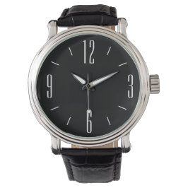 Classy Plain med Big ansikte>Manar Watches Armbandsur